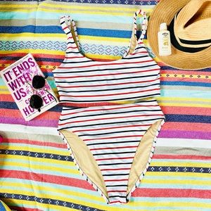 Red, White, Blue Bikini - Old Navy Size L